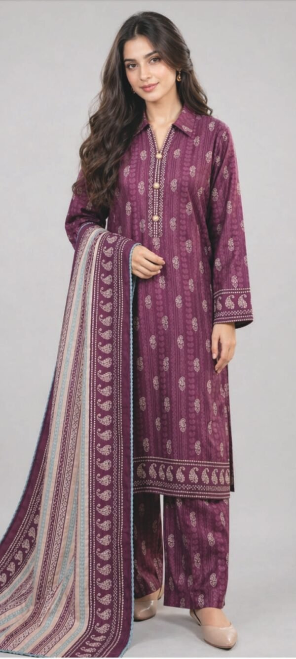 MOR BAGH by Beechtree (Khaddar 3 Piece) Free Shipping