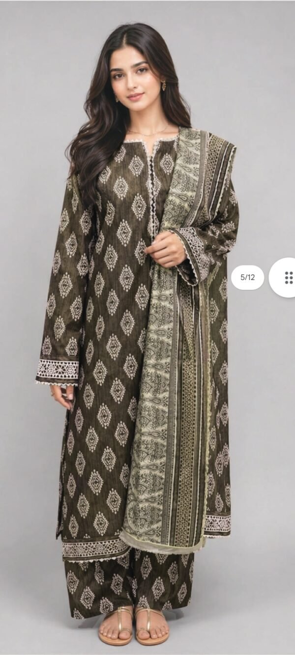MOR BAGH by Beechtree (Khaddar 3 Piece) Free Shipping