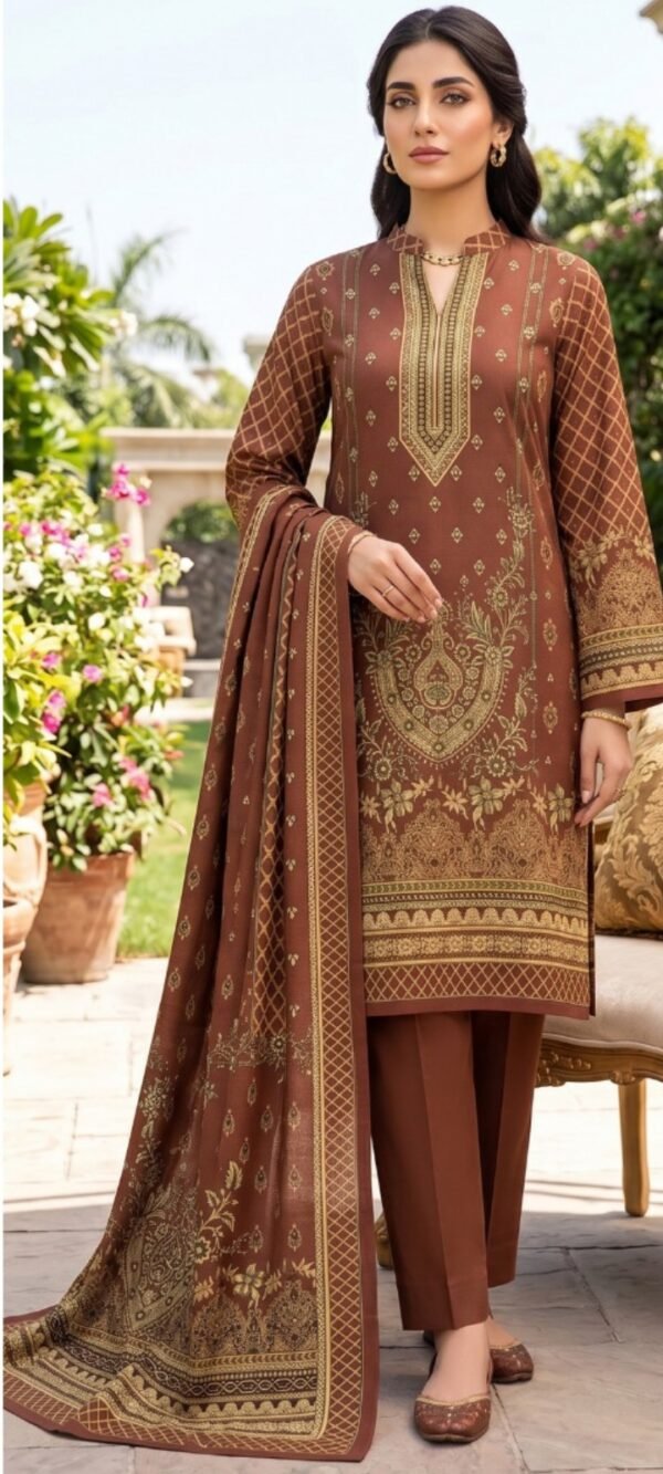 Noor Zahra By Irha (Shamray3 Piece) Free Shipping