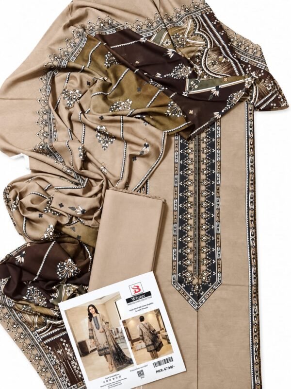 BIN SAEED by Arham (Linen 3 Piece) Free Shipping