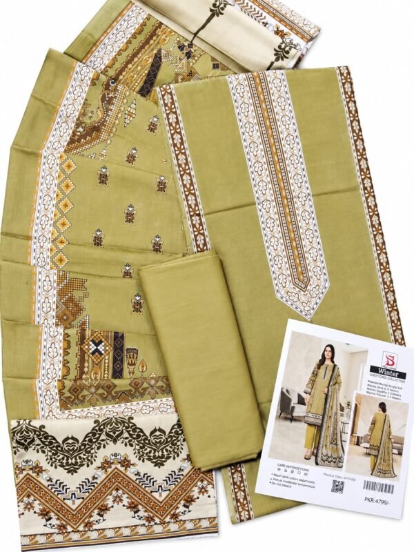 WhatsApp Image 2026-09-26 at 12.36.03 PM BIN SAEED by Arham (Linen 3 Piece)Free Shipping