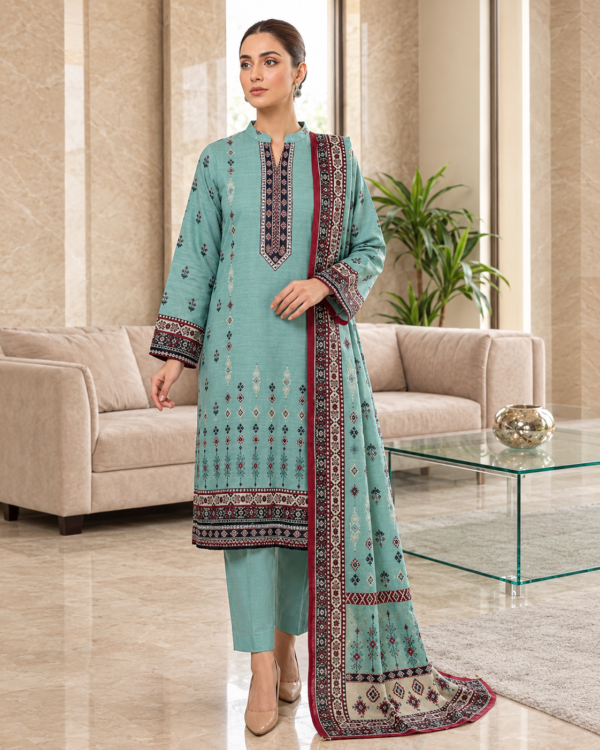 c2 BIN SAEED by Arham (Linen 3 Piece) Free Shipping